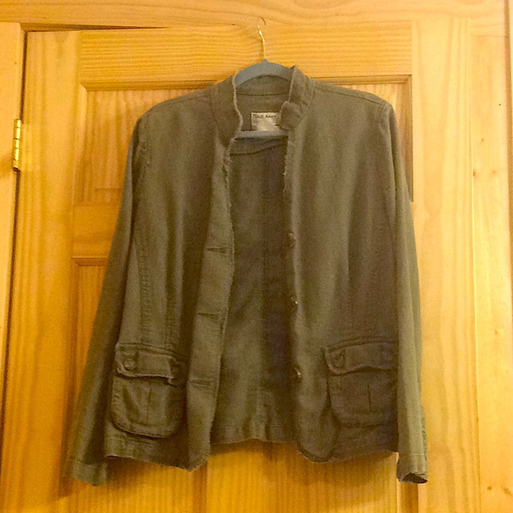 Old Navy olive green jacket